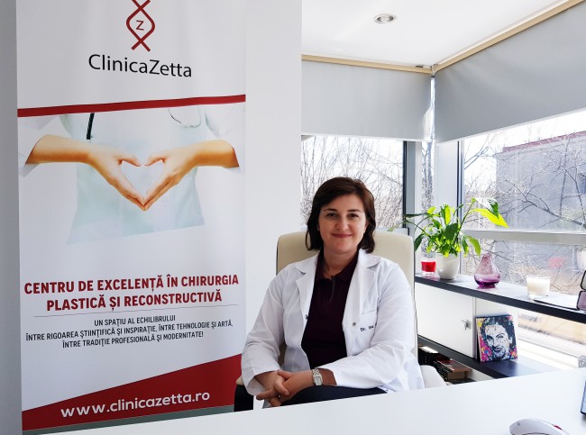 femeie la clinica zetta