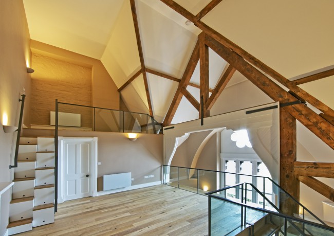 interior casa din lemn