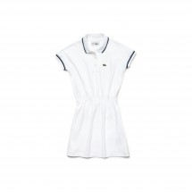 rochie alba Lacoste