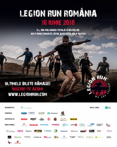 afis parteneri legion run romania