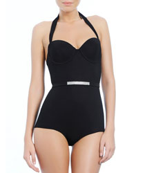 Costum de baie negru