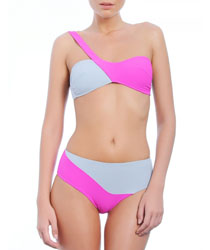 Costum de baie pastel