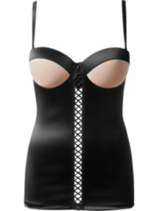 corset bej cu negru