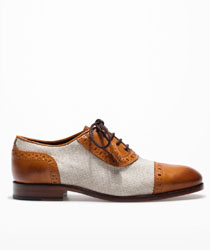 Pantofi Oxford cap-toe