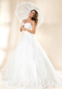 rochie de mireasa clasica