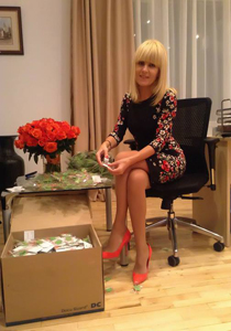 Elena Udrea in rochie