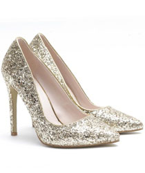 Pantofi cu glitter