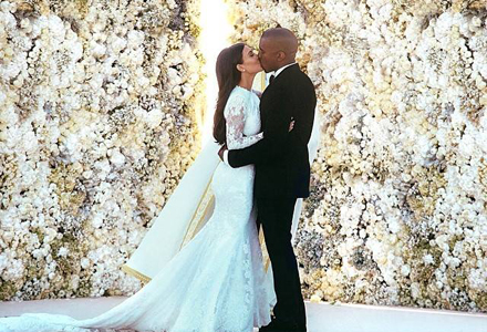 Kim Kardashian si Kanye West