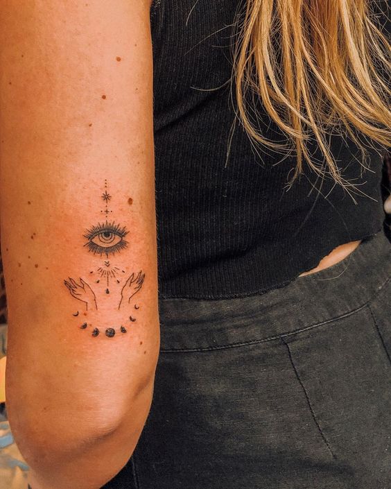 tatuaje braț-ochiul lui Horus