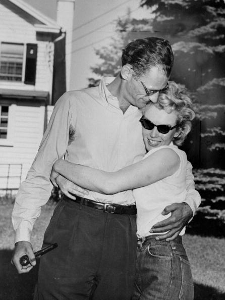 Marilyn Monroe cu Arthur Miller