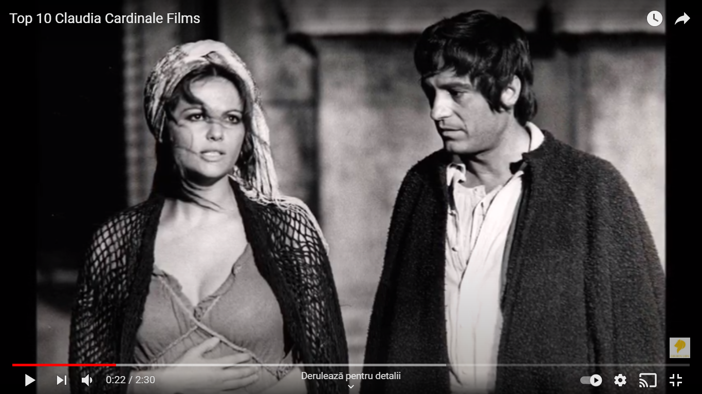Claudia Cardinale alaturi de Nino Manfredi în filmul Conspiratorii