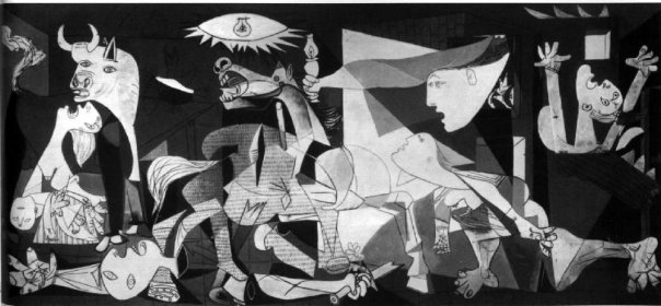 pictură Guernica de Pablo Picasso