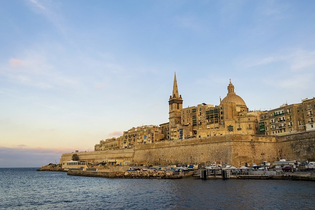 Arhitectură în Valletta Malta