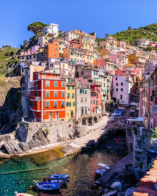 Vedere din Cinque Terre Italia