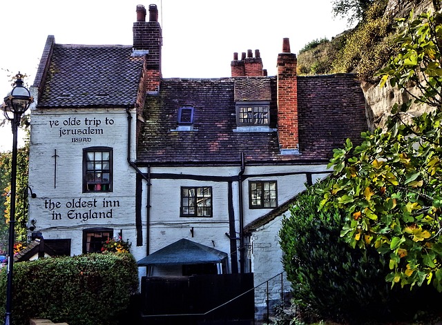 Pub-ul Ye Olde Trip to Jerusalem din Nottingham