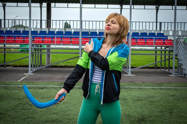 Persoana care face sport 
