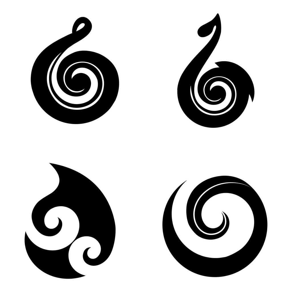 Desene cu tatuaje maori