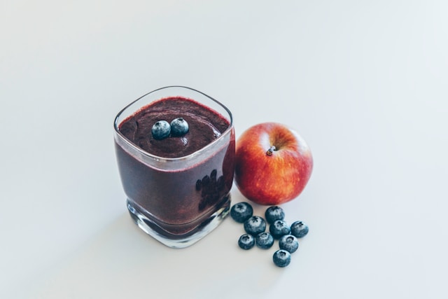 Pahar cu smoothie