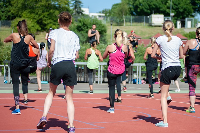 Persoane care fac sport