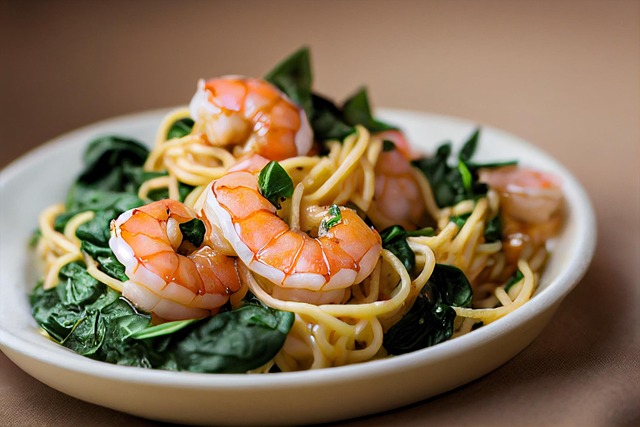 Spaghete cu creveti