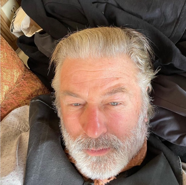 Alec Baldwin într-o poză personală de pe Instagram