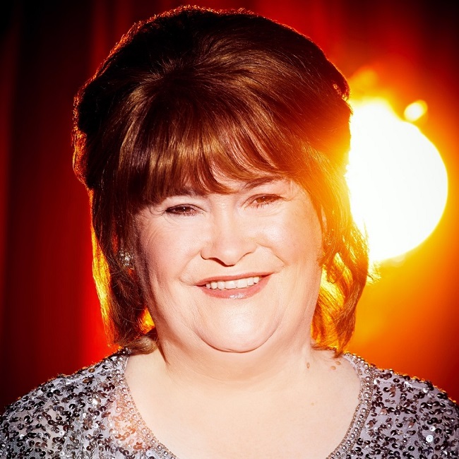 Susan Boyle în 2021, total schimbată față de anul în care s-a făcut remarcată în lumea muzicală.