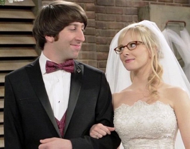 Cuplu în ziua nunții, în The Big Bang Theory