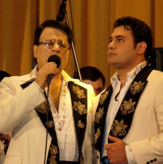 Ion și Ionuț Dolănescu, cântând împreună