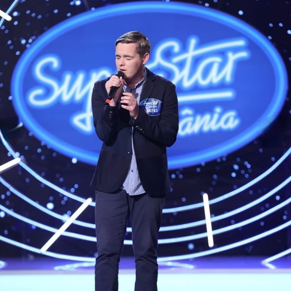 Alessandro Mucea în competiția „SuperStar”