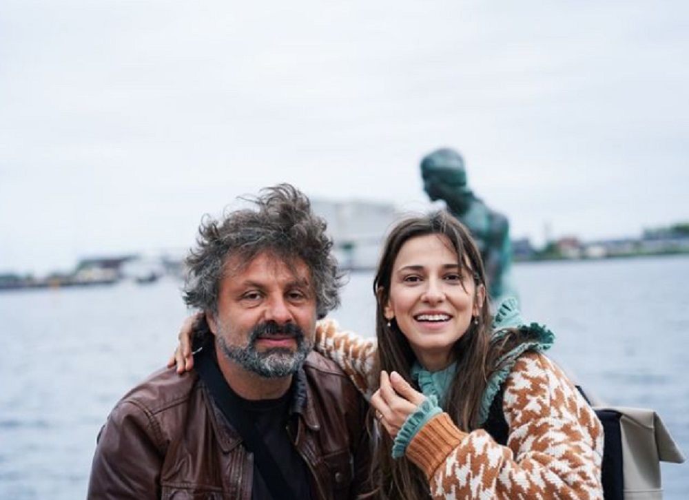 Dana Rogoz în vacanță cu soțul ei, regizorul Radu Dragomir