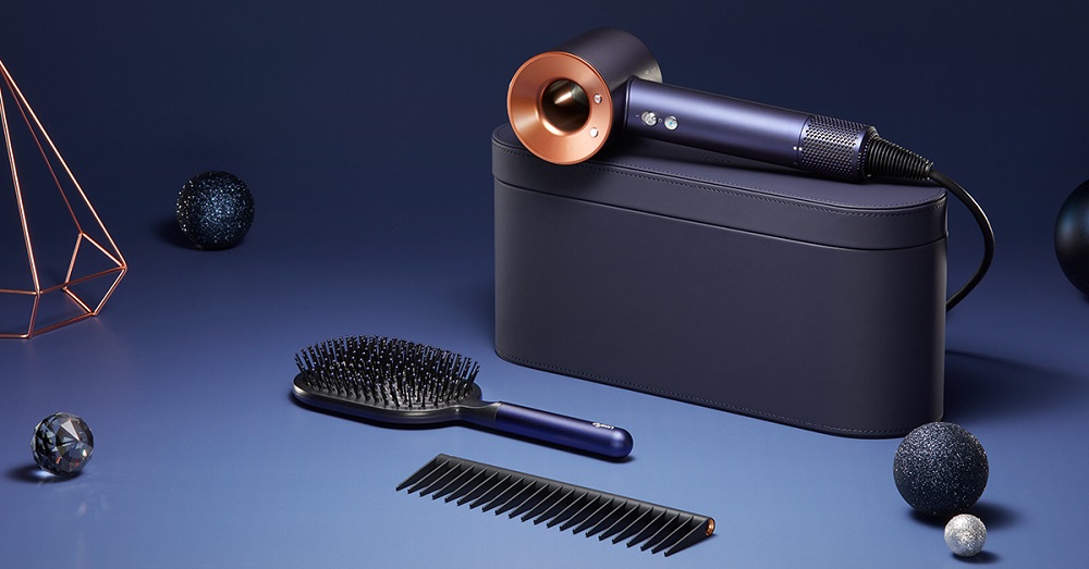 Uscătorul de păr Dyson Supersonic - ediția cadou și accesoriile aferente