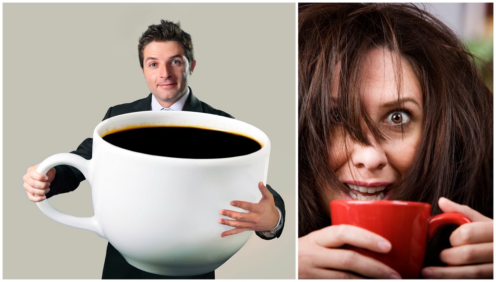 Persoane dependente de cafea