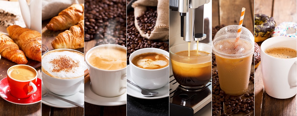Cafea preparată în mai multe stiluri