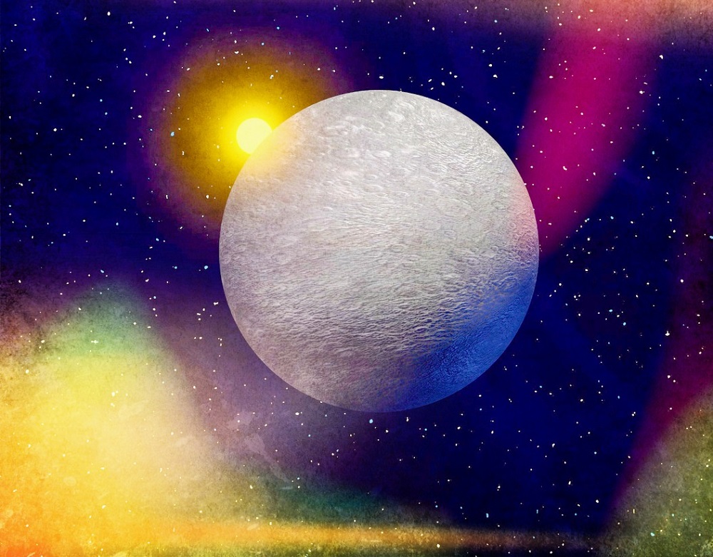 Planeta Mercur, poziționată lângă Soare