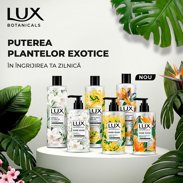 Săpunuri lichide și geluri de duș de la Lux Botanicals