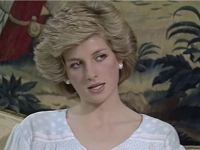 Prințesa Diana într-un interviu cu ea și Prințul Charles din 1985