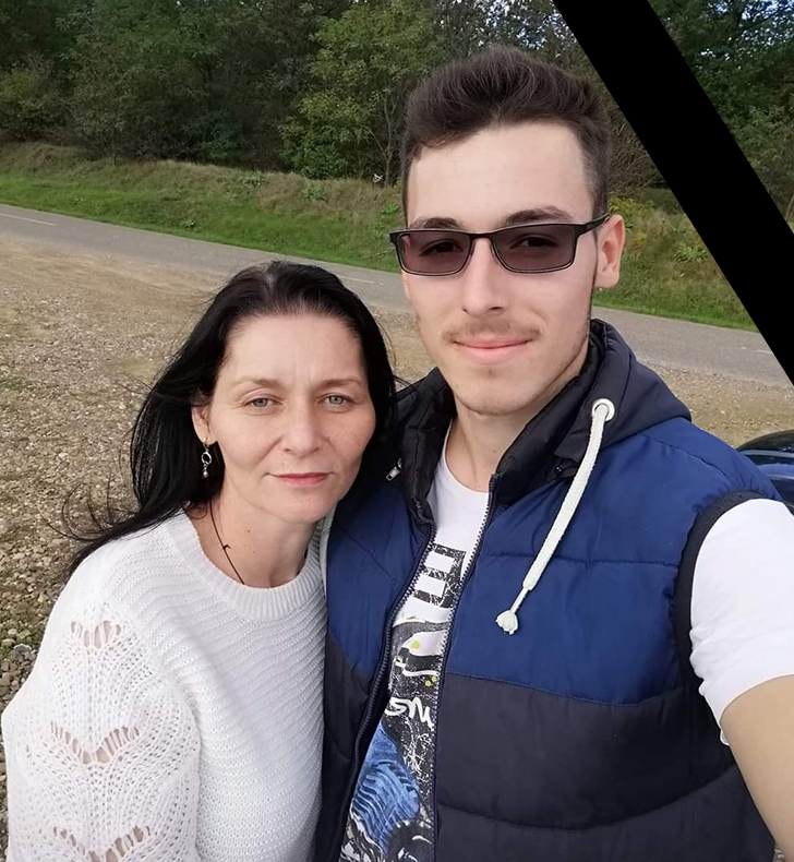 Daniela Arion și fiul ei, Lucian Arion