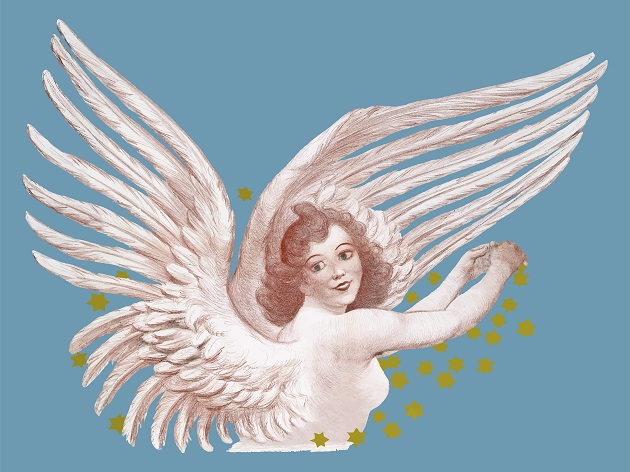 Ilustrație înger feminin