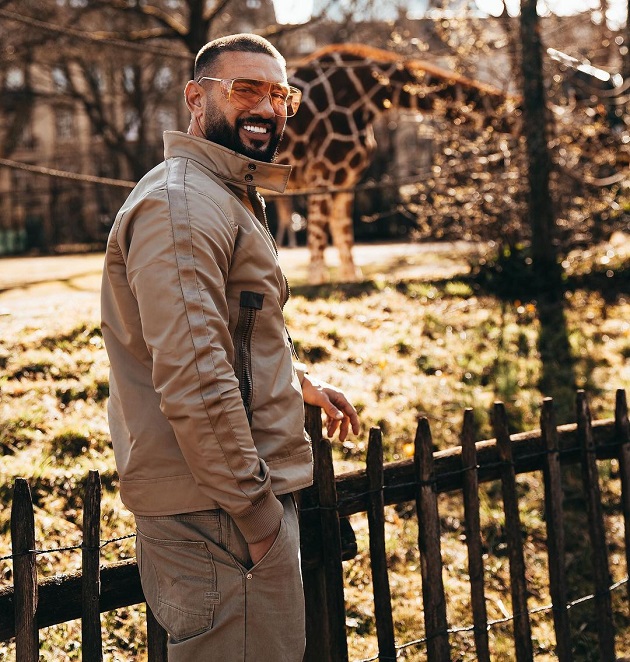 Dorian Popa în Grădina Zoologică din Frankfurt