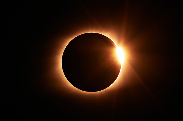 Imagine cu Eclipsa de Soare Inelara