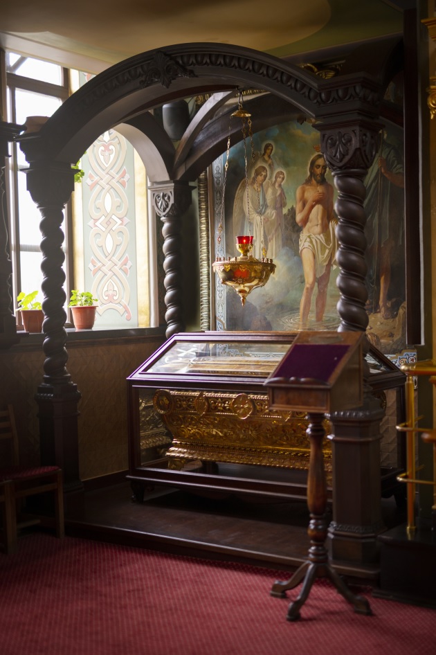 Imagine cu elemente din biserica ortodoxă