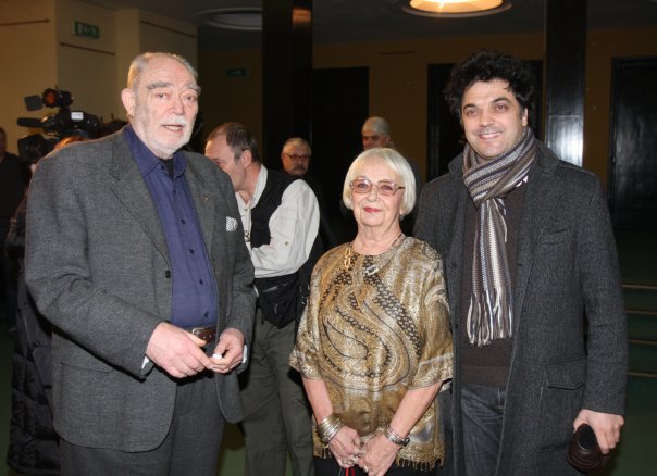 Sanda Toma la un eveniment alături de colegii săi, Mircea Albulescu și Dan Tudor