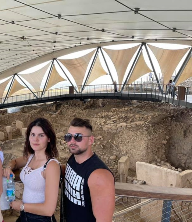 Claudiu Dragota alături de fosta soție, în vacanță în Turcia
