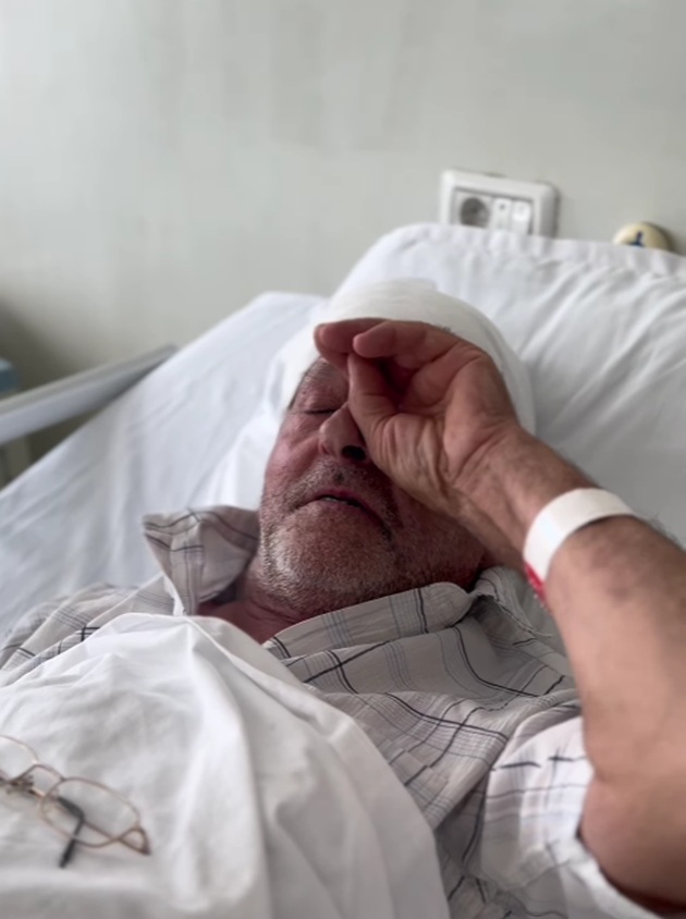 Ioan Rățoiu, pacientul ajuns la Spitalul Clinic de Urgență „Prof. Dr. Nicolae Oblu” din Iași cu o tumoră cerebrală de 10 centimetri