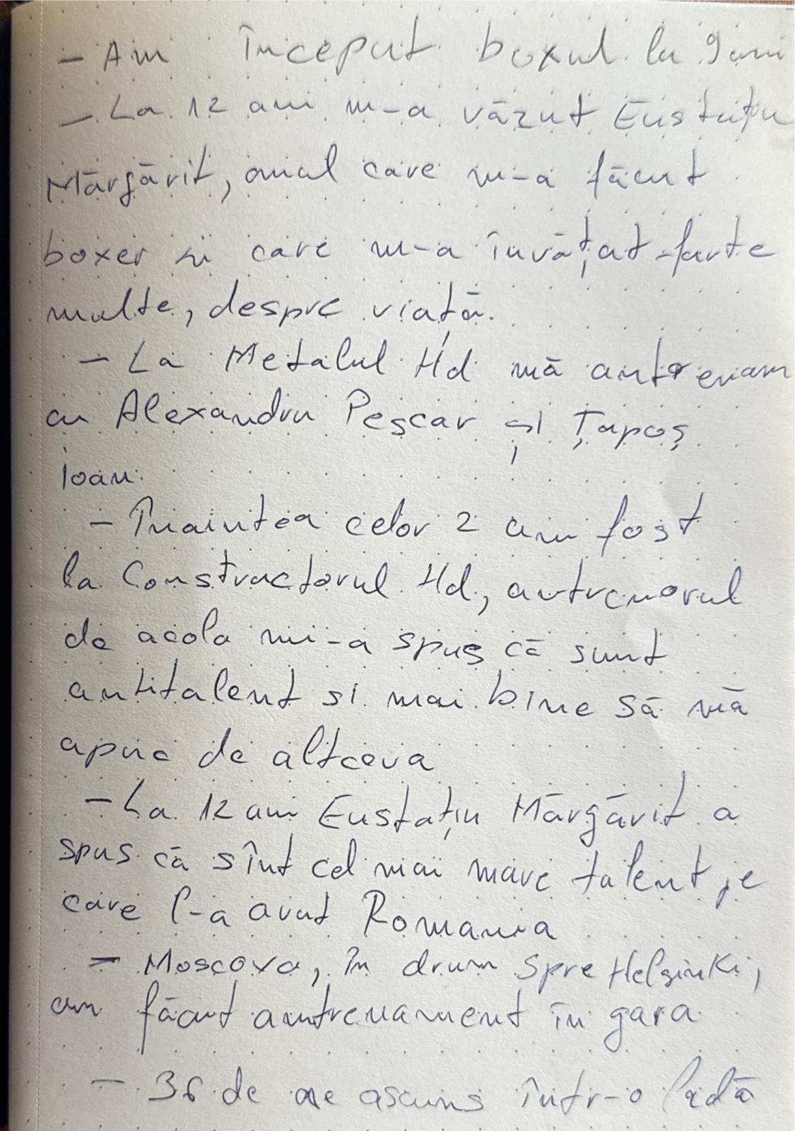 Rândurile scrise de Mihai Leu înainte să moară, când a decis să scrie o carte autobiografică