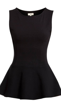 top cu peplum