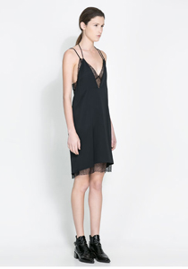 rochie dantela zara