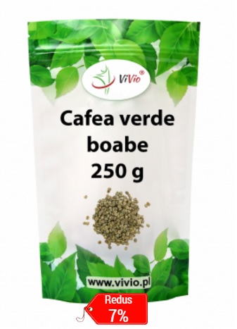 Cafea verde boabe, 250 de grame