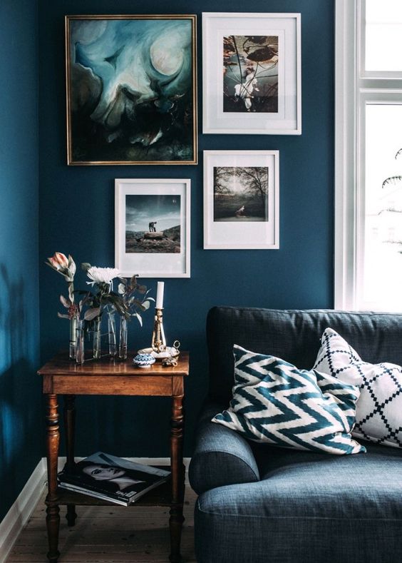 sufragerie albastra