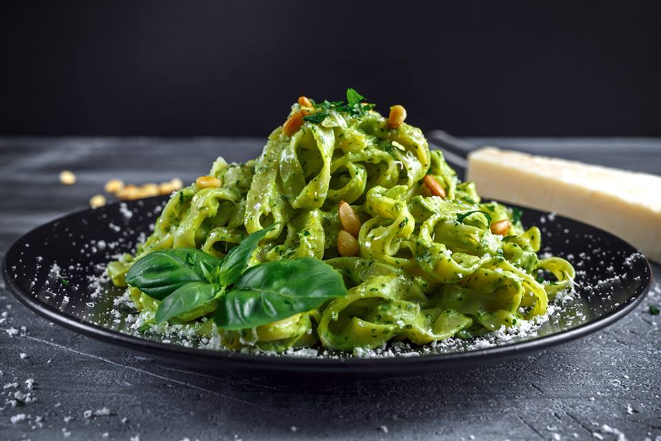 paste cu pesto